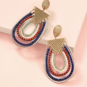 Stella and Dot Novak Statement Earrings
